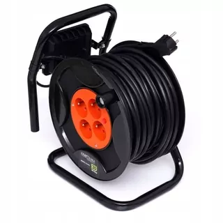 Solid záhradný predlžovací kábel na bud 30m + led lampa 20 W